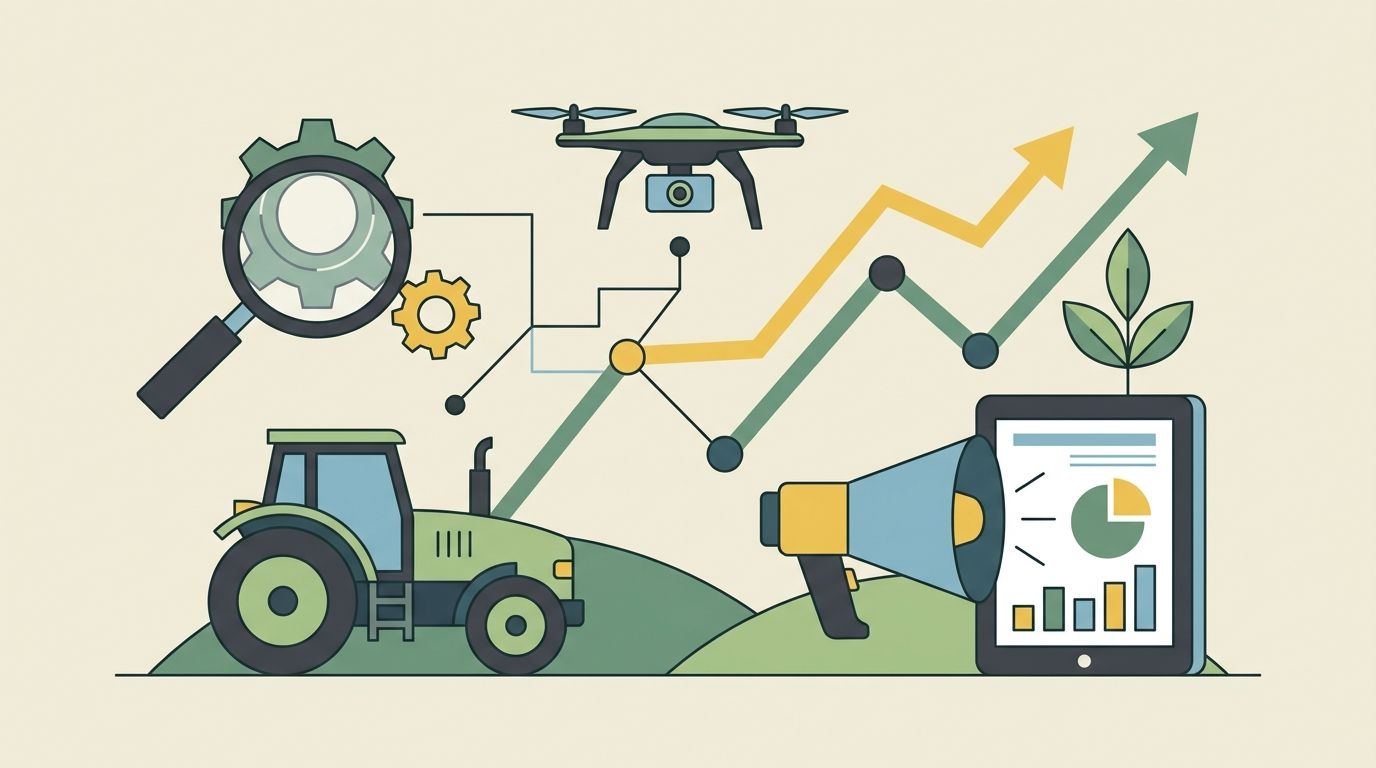 Marketing for agricultural equipment suppliers