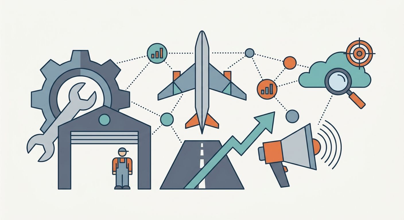 Marketing for aviation and MRO companies