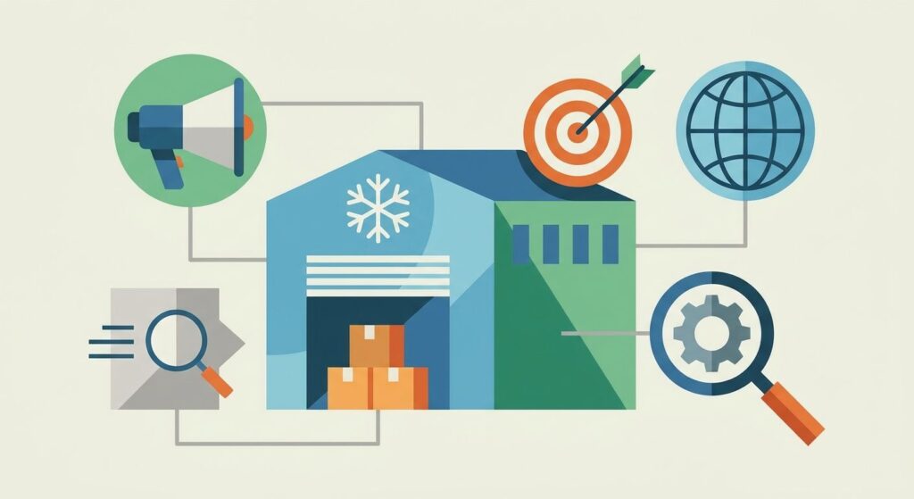 Marketing for cold storage and warehousing companies